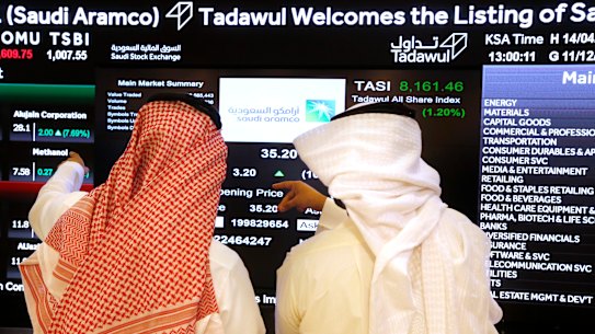 Rising oil prices have made Saudi Aramco the world’s most valuable company.