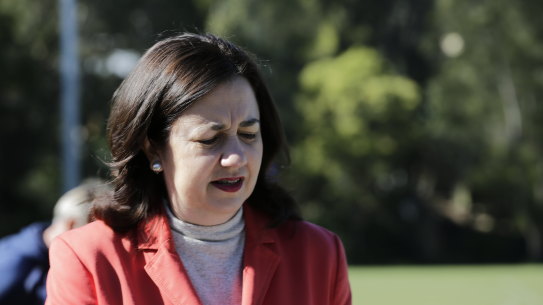Queensland Premier Annastacia Palaszczuk.