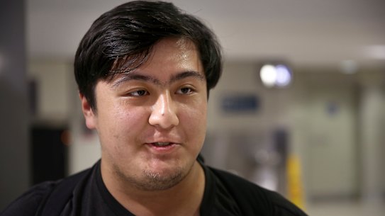 Dayu Huang who was on the chartered flight from Christmas Island said he was looking forward to playing video games with his mates.