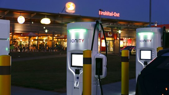 Within five years electric car owners will only have to charge their cars once a week, according to one electric charger company chief executive.