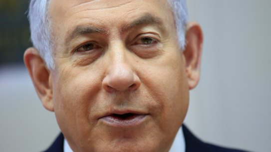 Israeli Prime Minister Benjamin Netanyahu.