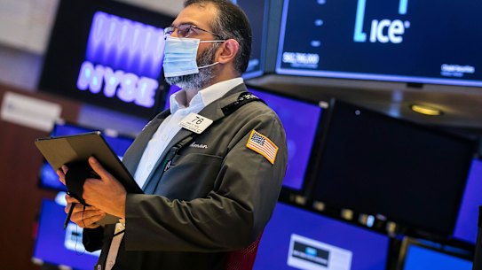 Wall Street gave up much of the day’s gains after the Fed announcement.