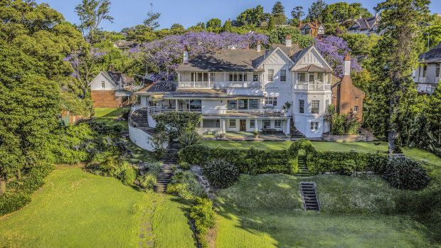 The Elaine mansion at Point Piper has sold for about $130 million.
