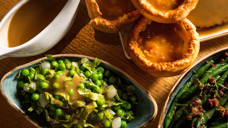 Get daily suet pies and traditional Sunday roasts on Thornbury’s High Street