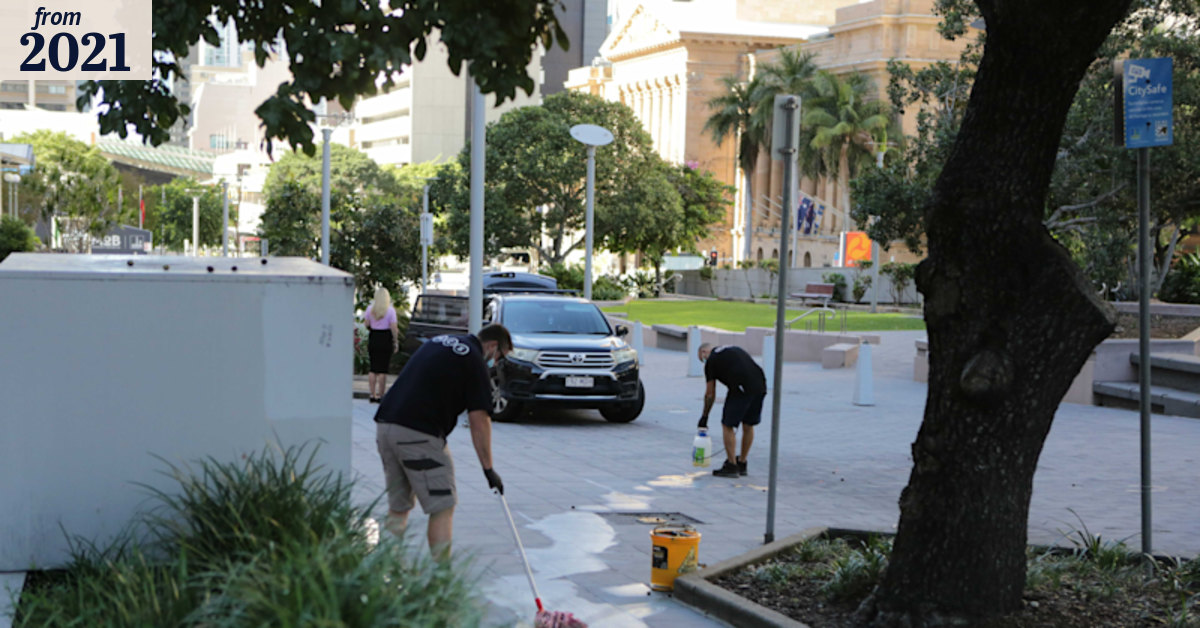 Two teens arrested after fatal stabbing of 16-year-old in Brisbane CBD