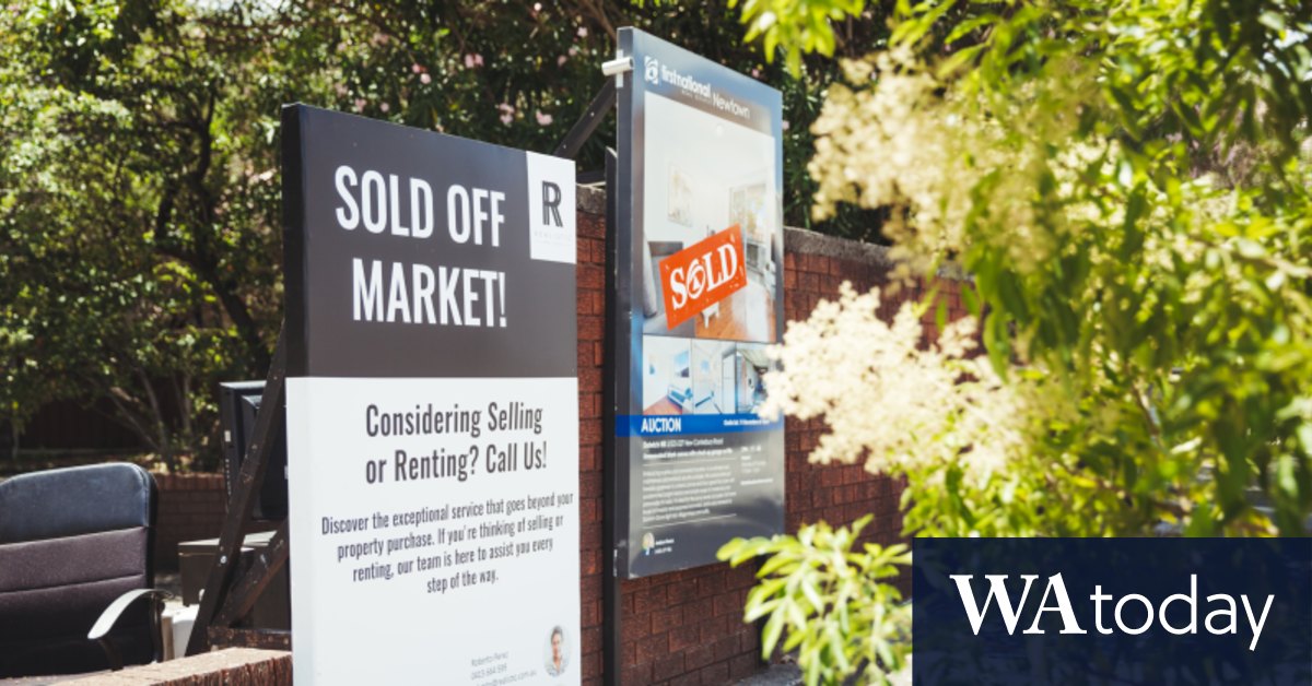 Perth property market tough conditions see real estate agents abandon