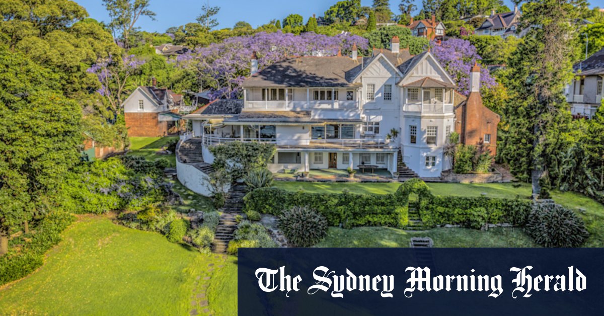 Sydney mansions: fate of faded beauties hangs in balance - Vimarsana News