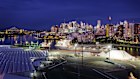 Salt being unloaded at Bays Port, Glebe Island, Sydney harbour’s last working port.