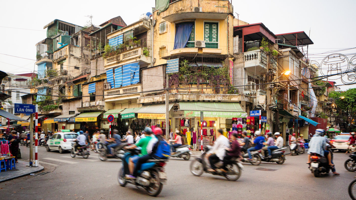 Vietnam - old Hanoi