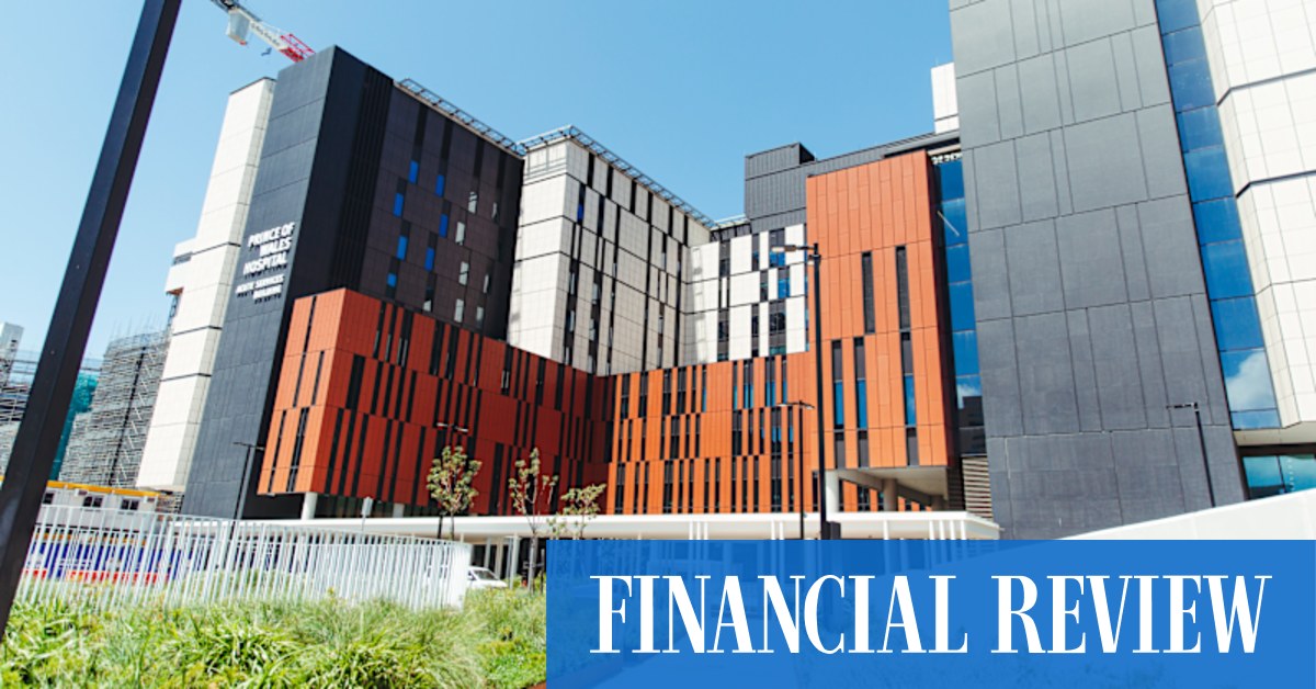 afr.com - Sarah Thompson, Kanika Sood, Emma Rapaport - PEP left in waiting room at Healthscope's Prince of Wales Hospital