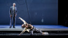 Mark Oates as Dr Duncan and Mason Kelly as The Lost Boy in Watershed at the Adelaide Festival.