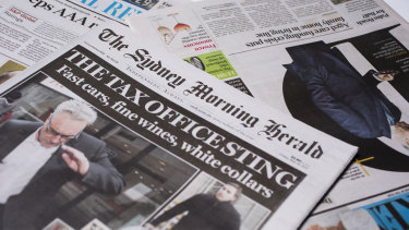 Readership Of The Sydney Morning Herald And Age Surges