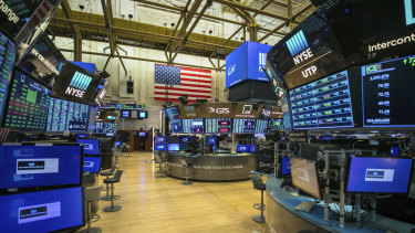 The empty NYSE trading floor amid the coronavirus lockdown: The collapse in oil prices spells bad news for every other asset class, traders are warning.