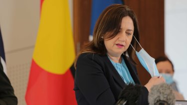 Queensland Premier Annastacia Palaszczuk again warned that police would enforce the border by both land and through airports.
