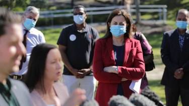 Queensland Premier Annastacia Palaszczuk has imposes strict biosecurity rules on the NRL bubble.