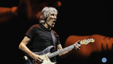 Roger Waters performing as part of his Us + Them tour.