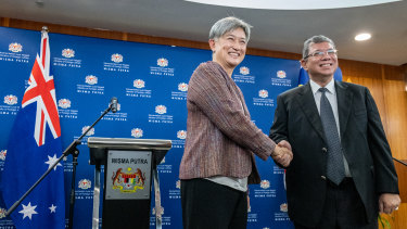 Dışişleri Bakanı Penny Wong'un bir ay önce Kuala Lumpur'da Malezyalı mevkidaşı Saifuddin Abdullah ile görüşmesinde AUKUS gündemdeydi.