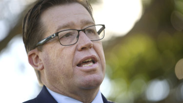 Police Minister Troy Grant. 