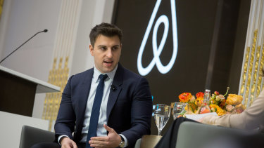 Airbnb chief Brian Chesky the company will evolve to address the ways travel may change in the virus's aftermath.