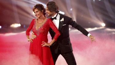 Cassandra Thorburn on Network 10's Dancing With the Stars. 
