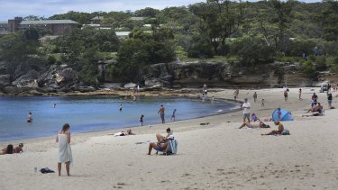 Sydneysiders enjoy relative freedom, relaxing at the southern side of the Spit Bridge during the northern beaches COVID-19 cluster restrictions. 