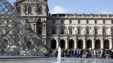 Also considering taking action against PornHub: the Louvre Museum.
