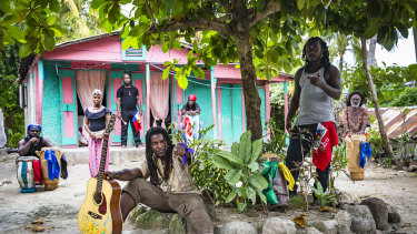 Lakou Mizik's collaboration with leading  New Orleans musicians is life-affirming and joyous.