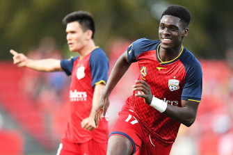 There is a huge hype surrounding Adelaide United teenager Mohamed Toure.