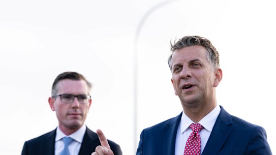 NSW Minister for Transport and Roads Andrew Constance  