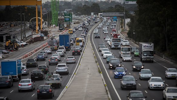 Trucks will be fined for avoiding the new NorthConnex tollway.
