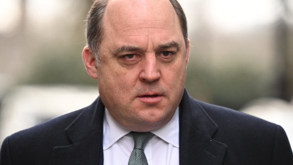 British Defence Secretary Ben Wallace.