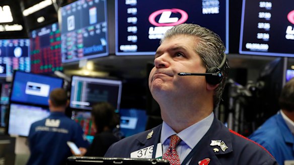 The S&P 500 has slumped by more than 7 per cent in October.