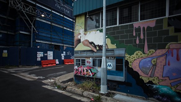 Creative spaces for artists have been lost as inner city warehouses are replaced by apartment blocks. 