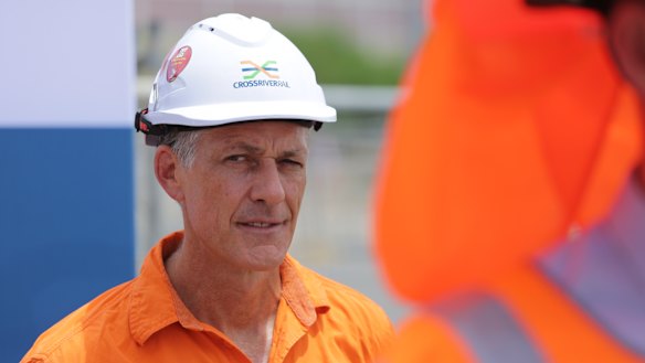 Cross River Rail chief executive Graeme Newton.