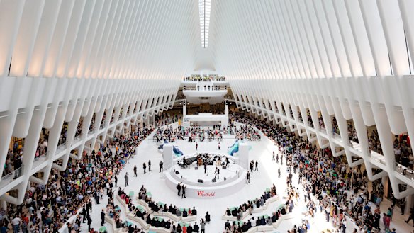 The Oculus Centre in New York.