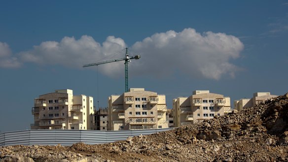 The West Bank settlement of Modiin Ilit. The Trump administration supported the expansion of Israeli settlements.