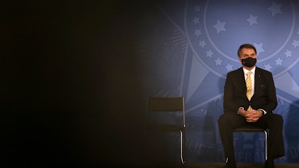 Brazilian President Jair Bolsonaro caught the virus he said would sicken "70 per cent" of the population. 