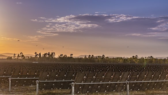 Genex Power's Kidston pumped hydro and solar project in north Queensland.