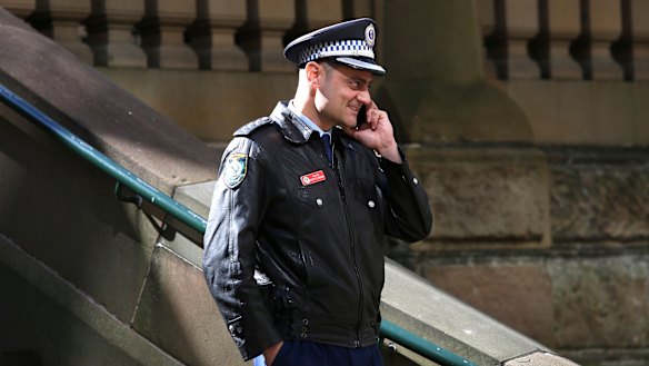 Inspector David El-Badawi said he collected CCTV of the alleged incident.