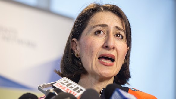 NSW Premier Gladys Berejiklian said she had "full confidence" in the authority to continue to negotiate on behalf of the NSW government and to "protect the public interest".