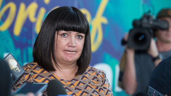 Rugby Australia boss Raelene Castle apologised for the behaviour of the Wallabies at the World Cup. 