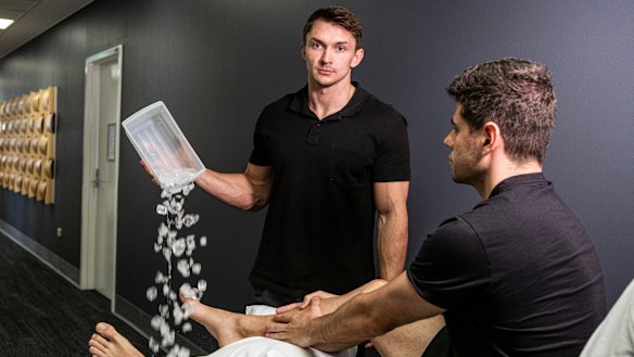 Ice for an ankle injury? Leave it in the freezer, says Dr Joshua Zadro