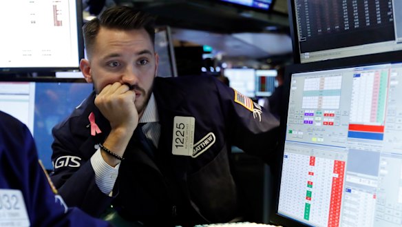 The S&P 500 has slumped by more than 8 per cent in October.