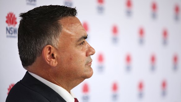 NSW Deputy Premier John Barilaro is backing a council demerger.