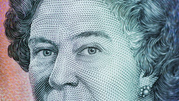 The Aussie dollar has hit a four-month high.