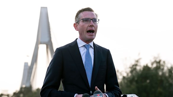 NSW Treasurer Dominic Perrottet says  the state has seen green shoots of recovery despite a credit rating downgrade.
