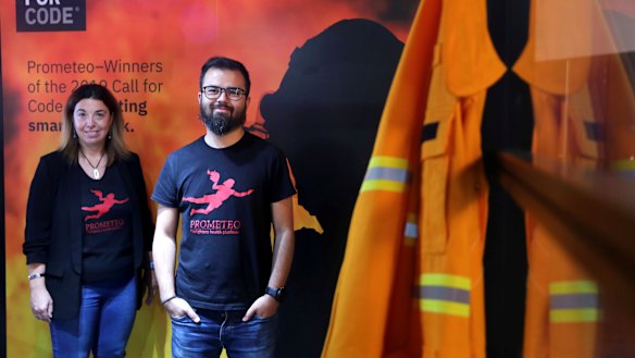 Josep Rafols and Salome Valero of Prometeo. 