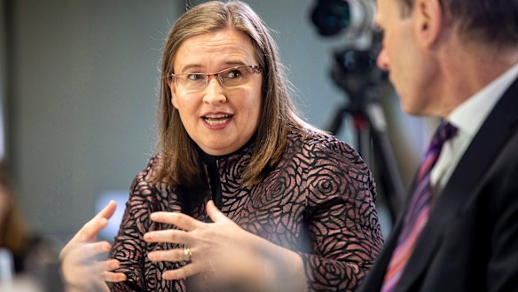 Sex Discrimination Commissioner Kate Jenkins. 