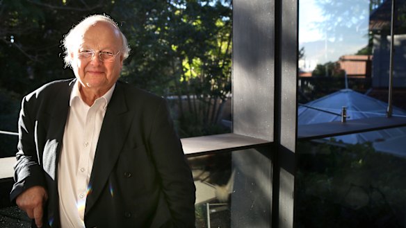 Renowned Australian architect Glenn Murcutt said higher density housing could be built in the backyards of suburbs such as Mosman.