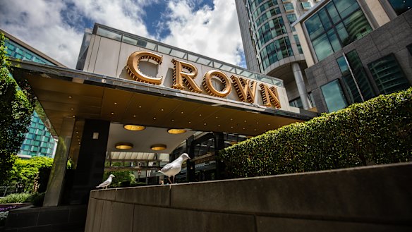 The Victorian government has brought forward its review of Crown casino's licence.